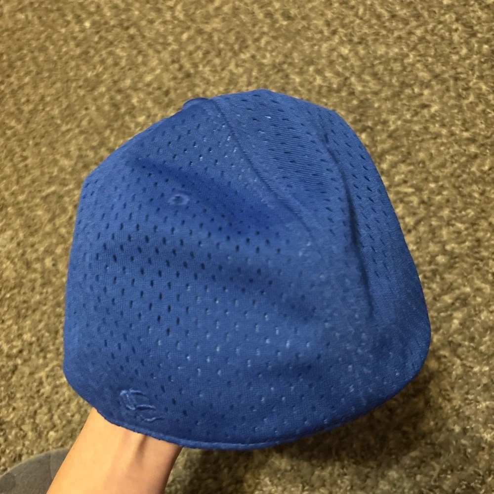 Blue Mesh Baseball Cap - Picture 5 of 5